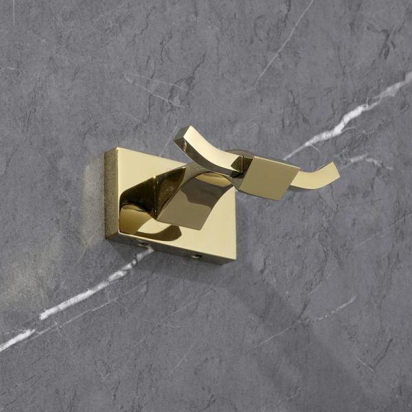 Крючок двойной Gappo G0705-23 золото