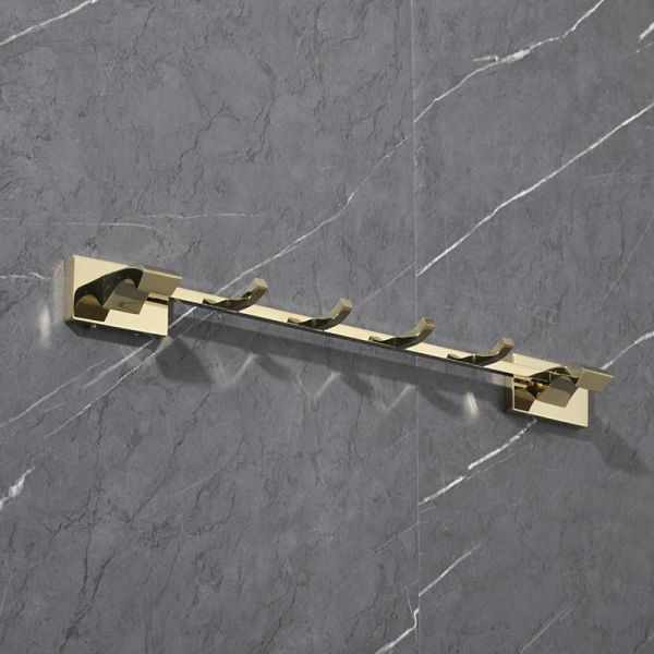 Планка с четырьмя крючками Gappo G0716-43 золото