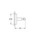 КРЮЧОК GROHE BAU COSMOPOLITAN 40461001