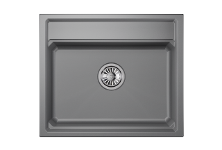 Мойка кухонная Granula Kitchen Space 6003, АЛЮМИНИУМ Мойка кухонная Granula Kitchen Space 6003, АЛЮМИНИУМ
