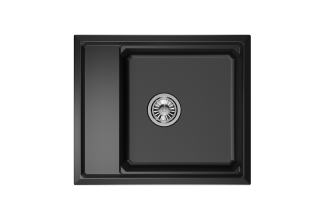 Мойка кухонная Granula Kitchen Space 6004, ШВАРЦ Мойка кухонная Granula Kitchen Space 6004, ШВАРЦ