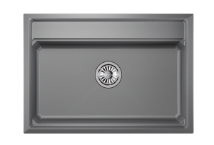 Мойка кухонная Granula Kitchen Space 7301, АЛЮМИНИУМ
