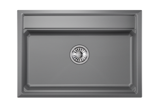 Мойка кухонная Granula Kitchen Space 7301, АЛЮМИНИУМ Мойка кухонная Granula Kitchen Space 7301, АЛЮМИНИУМ
