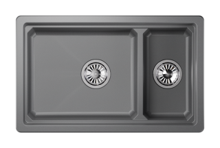 Мойка кухонная Granula Kitchen Space 7304U, АЛЮМИНИУМ Мойка кухонная Granula Kitchen Space 7304U, АЛЮМИНИУМ