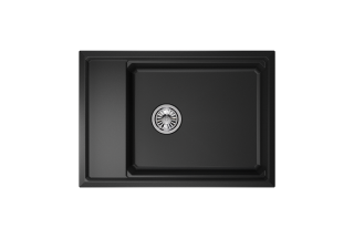 Мойка кухонная Granula Kitchen Space 7305, ЧЁРНЫЙ Мойка кухонная Granula Kitchen Space 7305, ЧЁРНЫЙ
