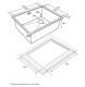 Мойка кухонная Paulmark Next-Skew PM885444-BG брашированное золото Мойка кухонная Paulmark Next-Skew PM885444-BG брашированное золото