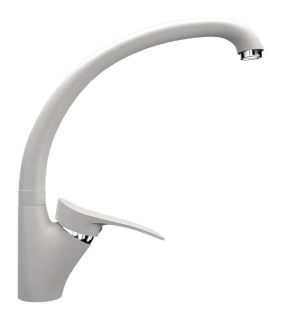 Смеситель для кухни Ulgran Classic U-001-341 ультра-белый Смеситель для кухни Ulgran Classic U-001-341 ультра-белый