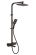 Душевая стойка Rose R1096H чёрный матовый Душевая стойка Rose R1096H чёрный матовый