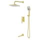 Душевой комплект Azario Arida AZ-K7354MG золото матовое