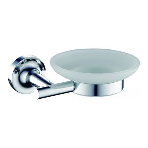 Мыльница с держателем Wonzon & Woghand Simple WW-6522 хром