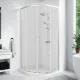 Душевое ограждение Good Door Cube R-100-C-CH КУ00003 100*100 профиль хром стекло прозрачное