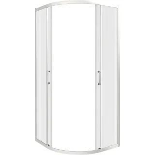Душевое ограждение Good Door Cube R-100-C-CH КУ00003 100*100 профиль хром стекло прозрачное
