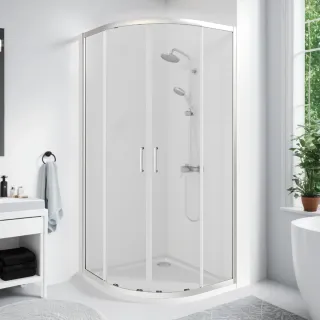 Душевое ограждение Good Door Cube R-100-C-CH КУ00003 100*100 профиль хром стекло прозрачное
