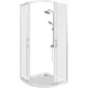 Душевое ограждение Good Door Cube R-100-C-CH КУ00003 100*100 профиль хром стекло прозрачное