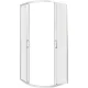 Душевое ограждение Good Door Cube R-100-C-CH КУ00003 100*100 профиль хром стекло прозрачное