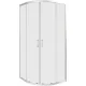 Душевое ограждение Good Door Cube R-100-C-CH КУ00003 100*100 профиль хром стекло прозрачное