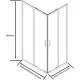 Душевое ограждение Good Door Cube CR-90-C-CH КУ00005 90*90 профиль хром стекло прозрачное