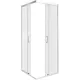 Душевое ограждение Good Door Cube CR-90-C-CH КУ00005 90*90 профиль хром стекло прозрачное