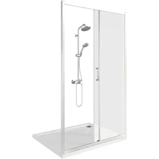 Душевое ограждение Good Door Cube WTW-120-C-CH КУ00012 120 профиль хром стекло прозрачное