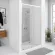 Душевое ограждение Good Door Cube WTW-140-C-CH КУ00014 140 профиль хром стекло прозрачное