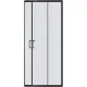 Душевое ограждение Good Door Cube R-80-C-B КУ00016 80*80 профиль черный матовый стекло прозрачное