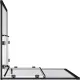 Душевое ограждение Good Door Cube CR-100-C-B КУ00021 100*100 профиль черный матовый стекло прозрачное