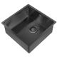 Кухонная мойка ABBER Wasser Kreis AF2195MB чёрный матовый