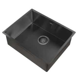 Кухонная мойка ABBER Wasser Kreis AF2196MB чёрный матовый