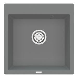 Мойка кухонная Point Арбель PN3001AL 51 см серый