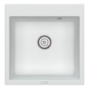 Мойка кухонная Point Арбель PN3001W 51 см  белый