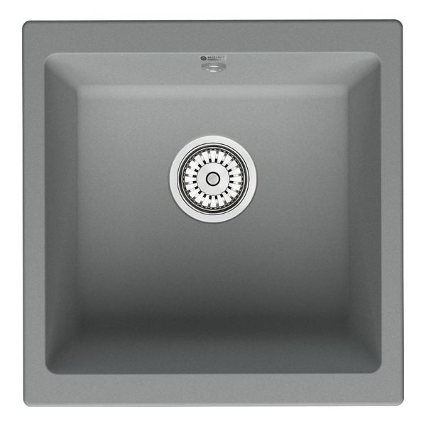 Мойка кухонная Point Бату PN3008AL 45 см серый