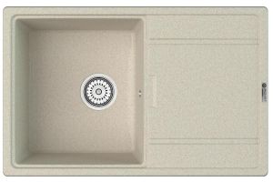 Мойка кухонная Point Лаура PN3005BG 78 см светло-бежевый