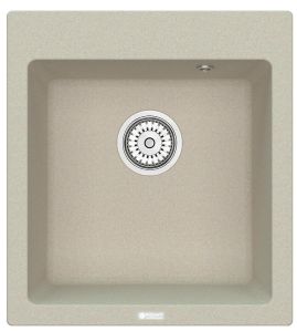 Мойка кухонная Point Моко PN3006BG 47 см светло-бежевый
