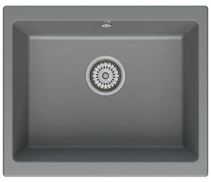 Мойка кухонная Point Сидли PN3007AL 55 см серый