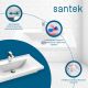 Мебельная раковина Santek Миранда 1WH302251 80 см белый