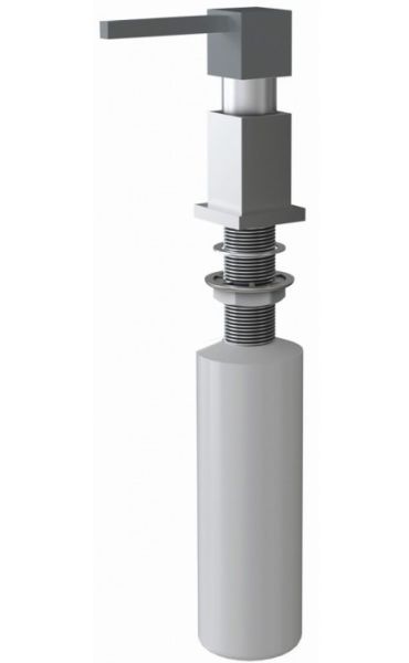 Дозатор для кухонной мойки Florentina Квадро серый шёлк Дозатор для кухонной мойки Florentina Квадро серый шёлк