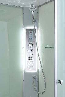 Душевая кабина Avacan CK2080LED 80x80 см хром