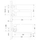 Смеситель для ванны Lemark Неро LM0251C хром