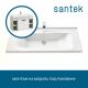 Раковина Santek Миранда 1WH302249 100 см
