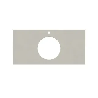 Столешница для полувстраиваемых раковин Kerama Marazzi Про Чементо KM6012G0501RP100Ic2 100 см серый светлый натуральный