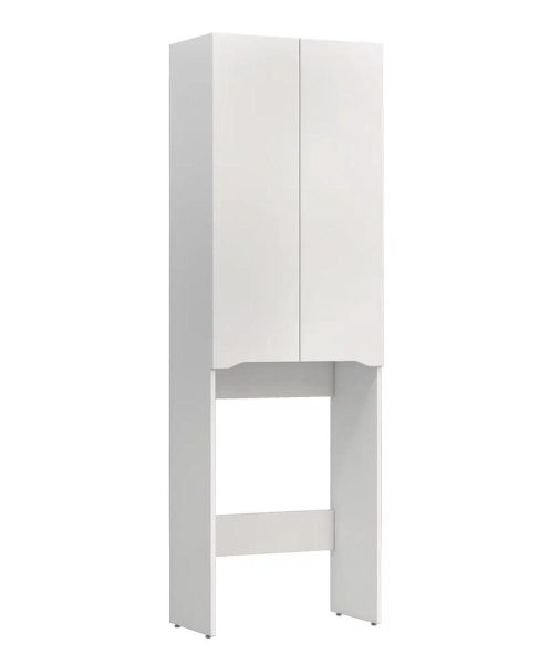Шкаф над стиральной машиной Vigo Grani 036 поставляется в разобранном виде белый