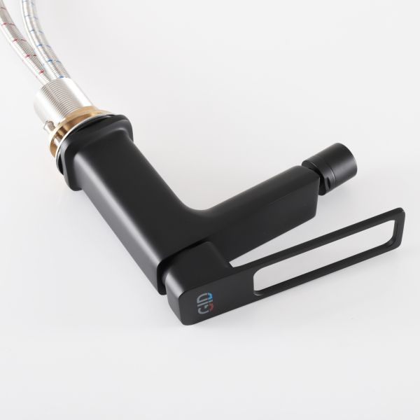 Смеситель для биде Gid Niagara L057-BM-B L057BMB черный матовый