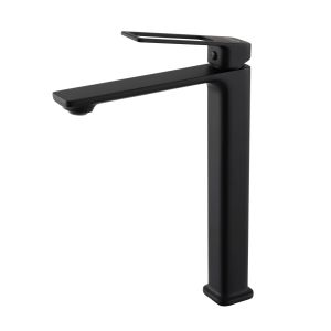 Смеситель высокий для раковины Gid Niagara L057-BM-D L057BMD черный матовый