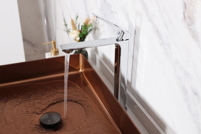 Смеситель высокий для раковины Gid Niagara L057-CH-D L057CHD хром