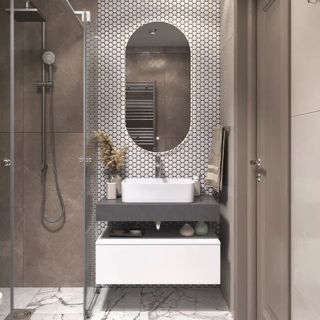 Зеркало Velvex BIO, 40 см Зеркало Velvex BIO, 40 см