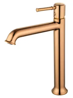 Смеситель для раковины Wonzon & Woghand Tor WW-88019073-RG розовое золото