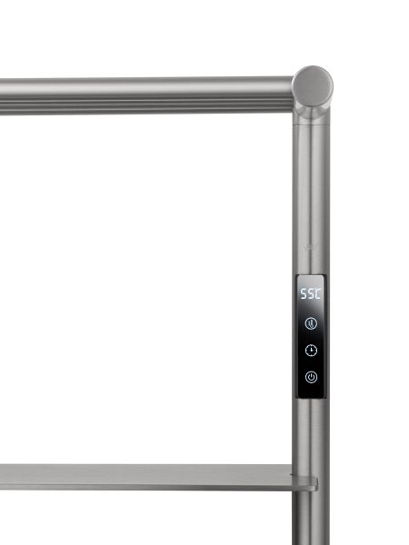 Полотенцесушитель электрический Wonzon & Woghand D?sseldorf WW-A208-BR 47x86 см брашированный никель