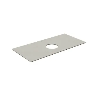 Столешница для накладных раковин Kerama Marazzi Про Чементо KM6012G0501RP100Tc2 100 см серый светлый натуральный