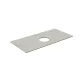 Столешница для накладных раковин Kerama Marazzi Про Чементо KM6012G0501RP100Tc2 100 см серый светлый натуральный