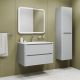 Подвесная тумба с раковиной IDDIS Edifice EDI80L0i95K 80см светло-серый Подвесная тумба с раковиной IDDIS Edifice EDI80L0i95K 80см светло-серый
